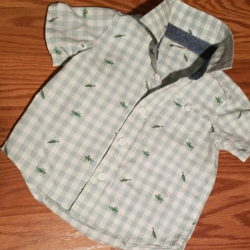 Gap shirt hm‎ distressed jesns 6-12mo